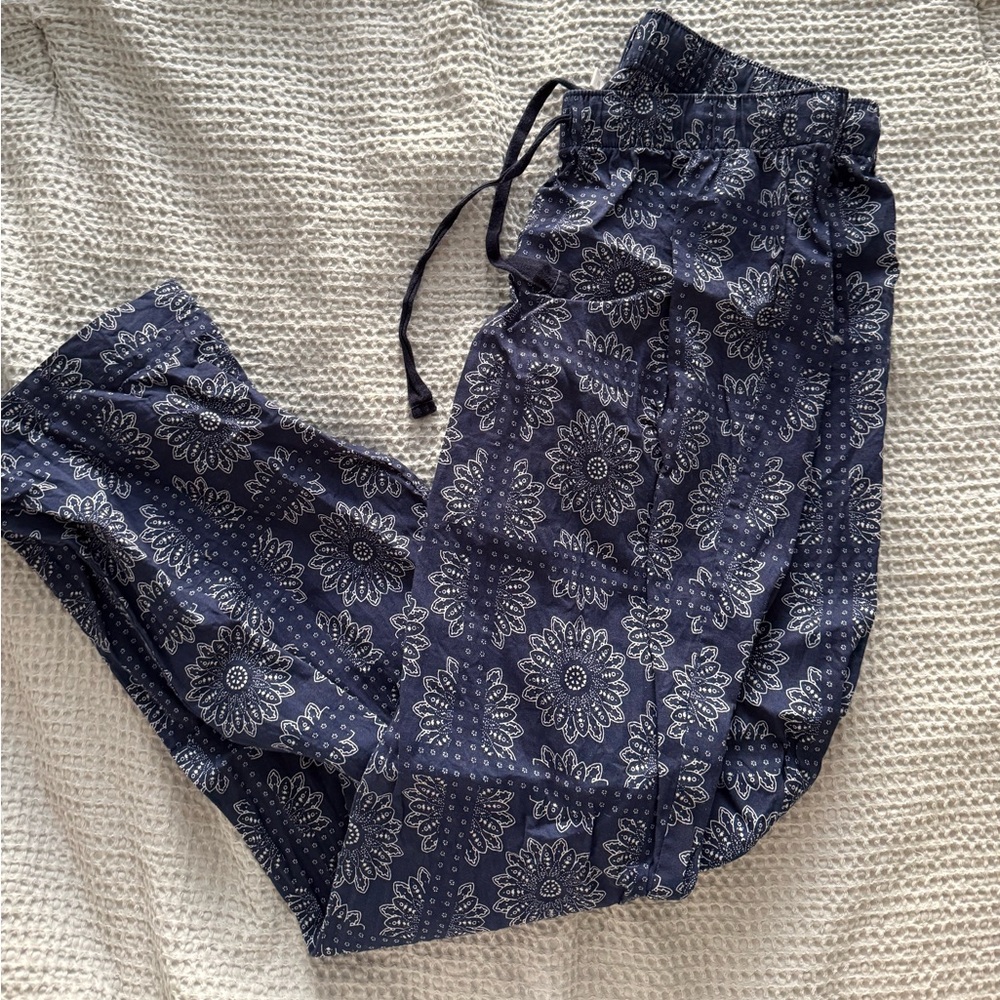 ✨5 for $25✨ Old Navy Blue Bandana-Print Drawstring Pants